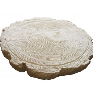 Concrete Stepping Stone Mold Log WS 5901, 16" x 2"